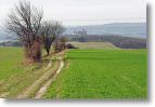 Rckblick auf Burg Kreuzenstein